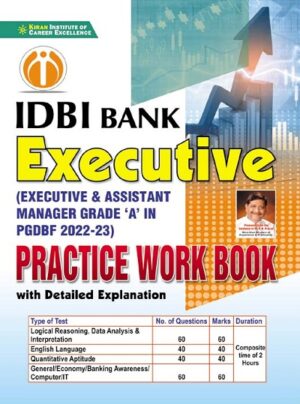 IDBI Bank Executive Practice Work Book (English Medium) (3748)