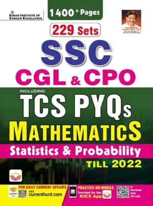 SSC CGL and CPO Including TCS PYQs Mathematics Statistics and Probability Till 2022 (English Medium) (3957)