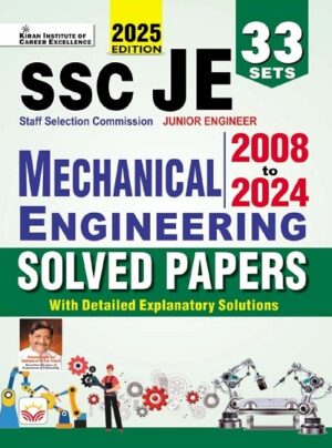 SSC Junior Engineer Mechanical Engineering 2008 to 2024 Solved Papers (English Medium) (5570)