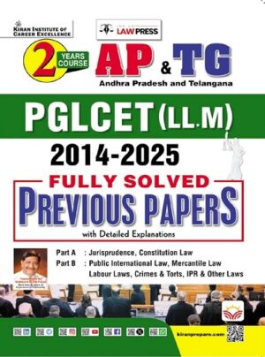 AP & TG PGLCET LL.M Previous Year Solved Papers 2014 – 2025 (English Medium) (5793)