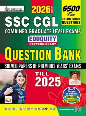 SSC CGL Question Bank  40 PYQs Full Length Till 2025 Eduquity Pattern Ready 2026 Edition (English Medium) (5862)