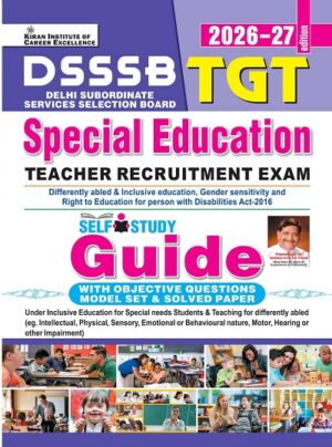DSSSB TGT Special Education Teacher Self Study Guide 2026 Edition (English Medium) (6101)